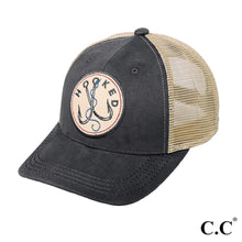 Load image into Gallery viewer, "Hooked on Fishing" Men's Mesh Baseball Cap