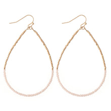 Load image into Gallery viewer, Beaded Teardrop Earrings
