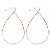 Load image into Gallery viewer, Beaded Teardrop Earrings