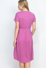 Load image into Gallery viewer, Pink Tulip Hem Dress