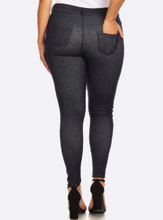 Load image into Gallery viewer, Dark Wash Midrise Jeggings - Harp & Sole Boutique
