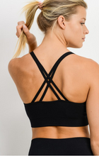 Load image into Gallery viewer, Criss Cross Hybrid Sports Bra - Harp & Sole Boutique