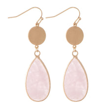 Load image into Gallery viewer, Semi Precious Teardrop Earrings