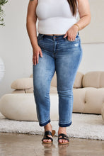 Load image into Gallery viewer, Judy Blue Full Size Release Hem Cropped Bootcut Jeans