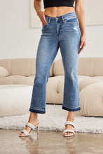 Load image into Gallery viewer, Judy Blue Full Size Release Hem Cropped Bootcut Jeans