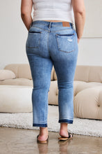 Load image into Gallery viewer, Judy Blue Full Size Release Hem Cropped Bootcut Jeans