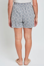 Load image into Gallery viewer, Medallion Shorts with Frayed Hem and Pockets