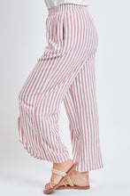 Load image into Gallery viewer, Nantucket Red Striped Tulip Hem Crops - Medium available