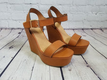Load image into Gallery viewer, Ankle Strap Wedge - Harp &amp; Sole Boutique