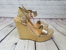 Load image into Gallery viewer, Ankle Strap Wedge - Harp &amp; Sole Boutique