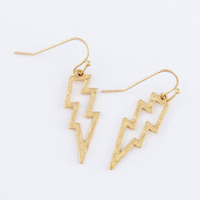 Load image into Gallery viewer, Lightning Bolt Drop Earrings - Harp &amp; Sole Boutique