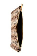 Load image into Gallery viewer, Snake Skin Wristlet - Harp &amp; Sole Boutique