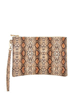Load image into Gallery viewer, Snake Skin Wristlet - Harp &amp; Sole Boutique