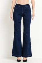 Load image into Gallery viewer, Dark Wash Flare Jeggings - Harp &amp; Sole Boutique