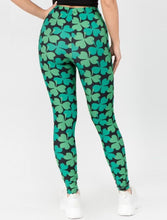 Load image into Gallery viewer, Lucky Shamrock Leggings - Harp &amp; Sole Boutique