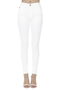 Classic White High Rise Skinny Jeans- Size 7/27 Avail.
