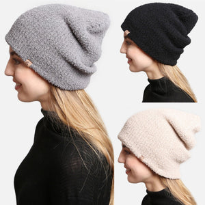 Comfy Luxe Solid Knitted Beanie