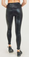 Load image into Gallery viewer, Snake Print High Waisted Faux Leather Legging - Small &amp; 3XL avail.