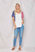 Load image into Gallery viewer, Stars &amp; Stripes Top- Size 1X Avail.