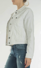 Load image into Gallery viewer, White Jean Jacket by Kancan - XS Available